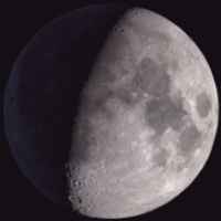 Moon 8 October